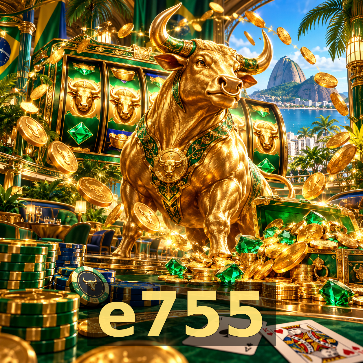 Vantagens de jogar slots no e755 Brasil